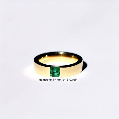 Green Synthetic Stone