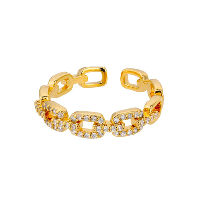 Twist Chain Open Rings