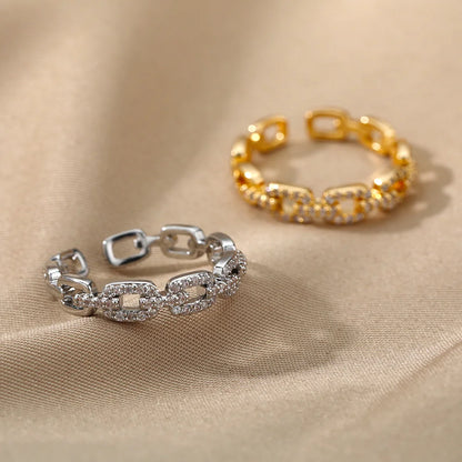 Twist Chain Open Rings