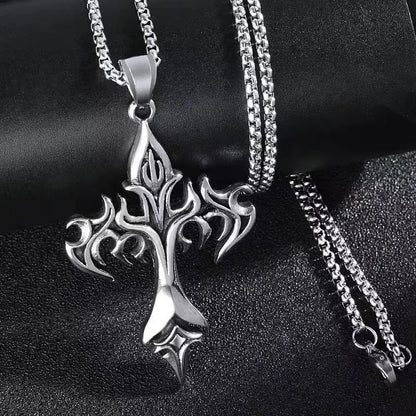 Cross Titanium Necklace
