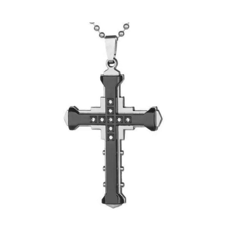 Diamond Studded Cross