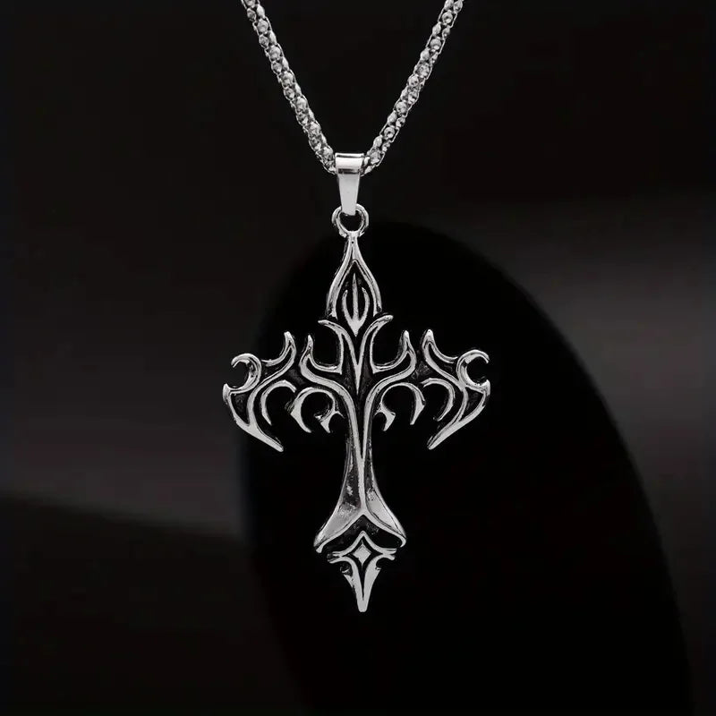 Cross Titanium Necklace
