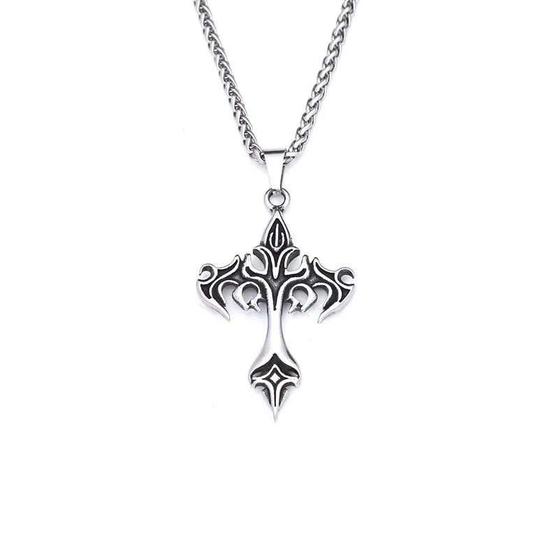 Cross Titanium Necklace
