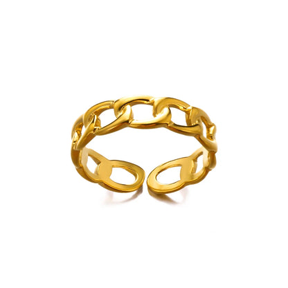 Twist Chain Open Rings
