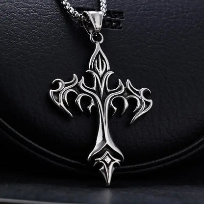 Cross Titanium Necklace