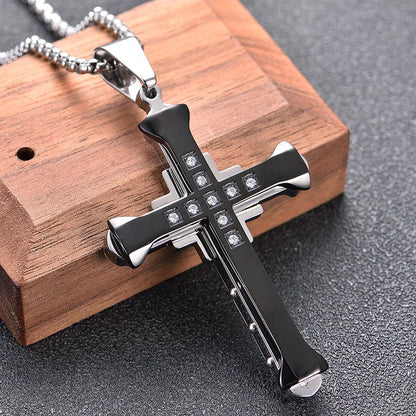 Diamond Studded Cross
