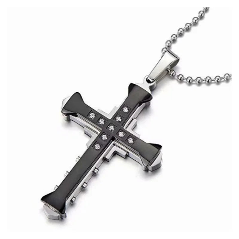 Diamond Studded Cross