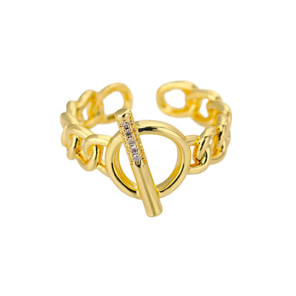 Twist Chain Open Rings